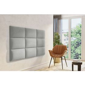 Upholstered Panel Classic - Silver, MIRAS