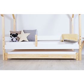 Pull-Out Trundle Bed Vario with Foam Mattress - Natural, Litdrew