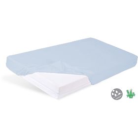 Waterproof bamboo sheet 140x70 - blue, Babymatex