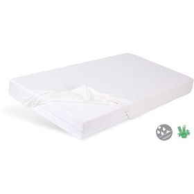 Waterproof bamboo sheet in size 140x70 - white