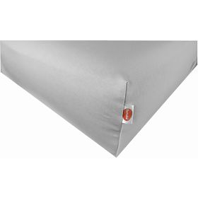 Waterproof cotton sheet - gray 120x60 cm